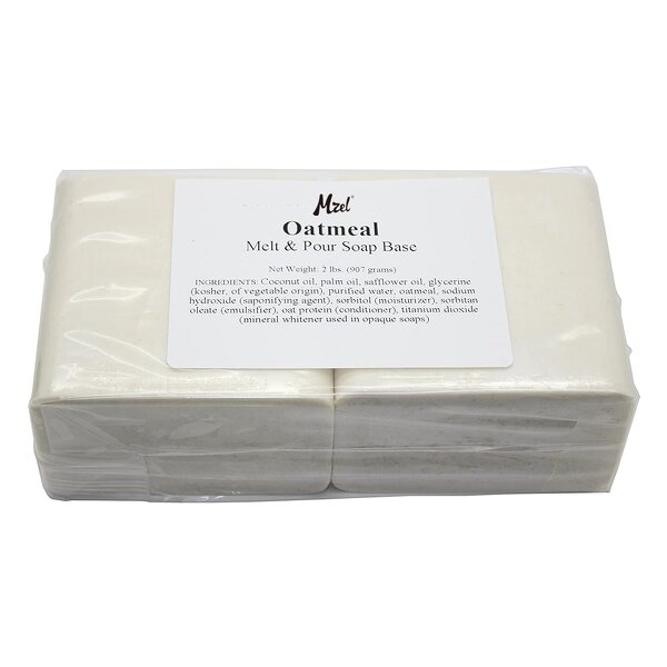 Oatmeal Soap Base Manufacturer - Private Label Organic Natural 2 Lbs