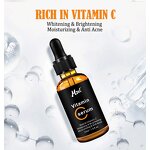 Face Serum Manufacturer - Private Label with Vitamin C, 20% Hyaluronic Acid & E