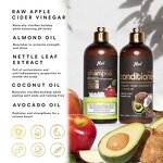 Shampoo and Conditioner Manufacturer - Private Label Organic Apple Cider Vinegar