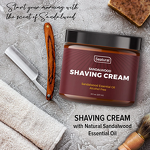 Shaving Cream Manufacturer - Private Label Natural Sandalwood for Men & Women