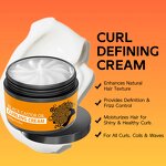 Hair Styling Cream Manufacturer - Vegan Organic Anti Frizz & Curl Defining