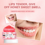 Lip Scrub Manufacturer - Natural Peach Sugar Exfoliating with Essential Oil