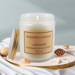 Scented Candle Manufacturer - Factory Wholesale Romantic Soy Wax in Glass Jar
