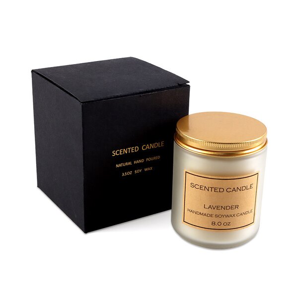 Scented Candle Manufacturer - Factory Wholesale Romantic Soy Wax in Glass Jar