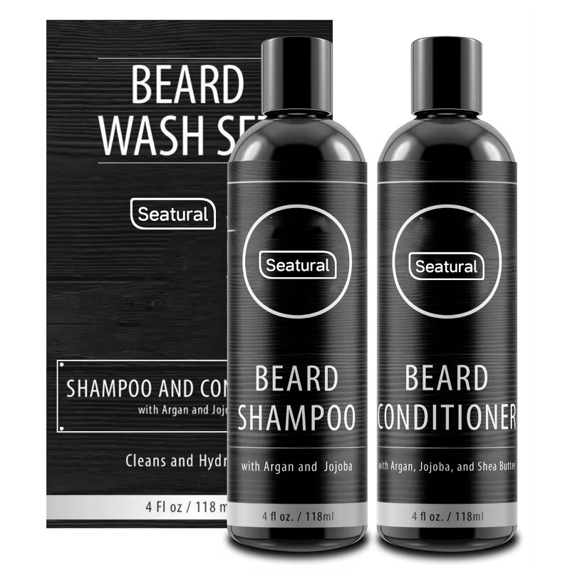 Beard Care Set Manufacturer - Private Label Organic Shampoo & Conditioner