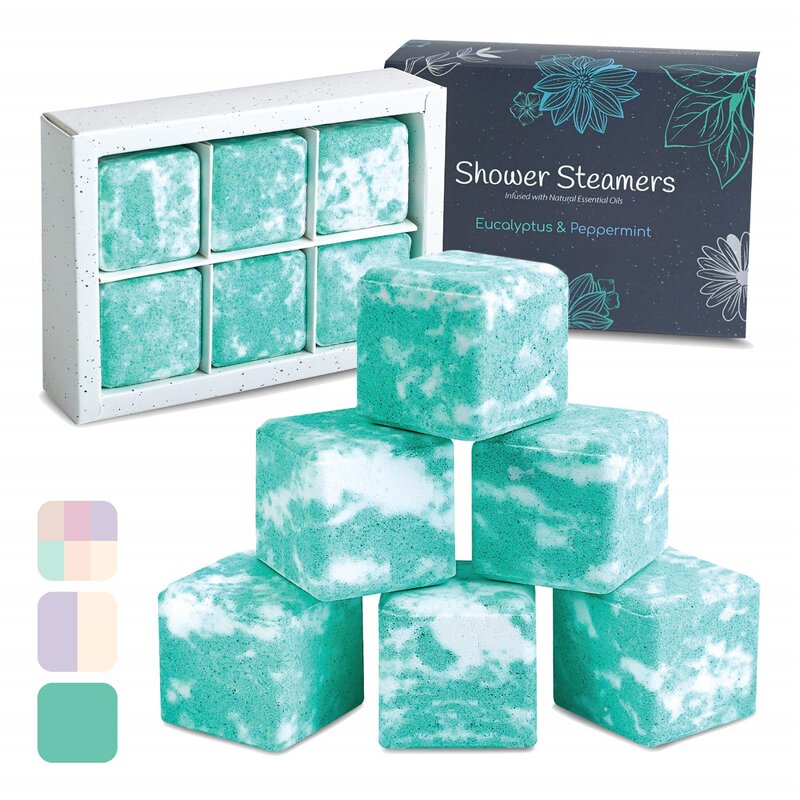 Shower Steamers Manufacturer - Private Label with Eucalyptus & Pure Essential Oil