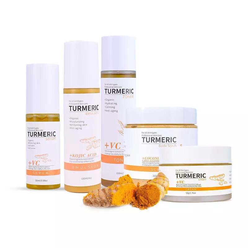 Skincare Set Manufacturer - Wholesale Private Label Natural Organic Turmeric