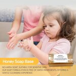 Honey Soap Base Manufacturer - Private Label Organic Natural 2 Lbs