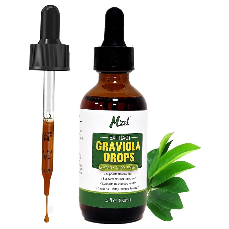 Graviola Extract Drops Manufacturer - Organic Natural Soursop Leaf Bitters