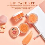 Lip Balm Kit Manufacturer - Private Label Peach with Mask & Sugar Scrub