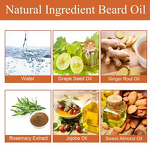 Beard Growth Oil Manufacturer - Private Label Organic with Ginger & Grape Seed