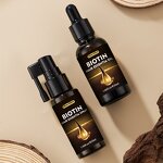 Biotin Beard Oil - Manufacturer - Private Label Wholesale Rosemary Ginger Anti Loss Hair Regrowth Serum