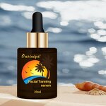 Organic Self Tanning Drops - Manufacturer - Private Label Dark Bronze No Sunshine Face Body Oil
