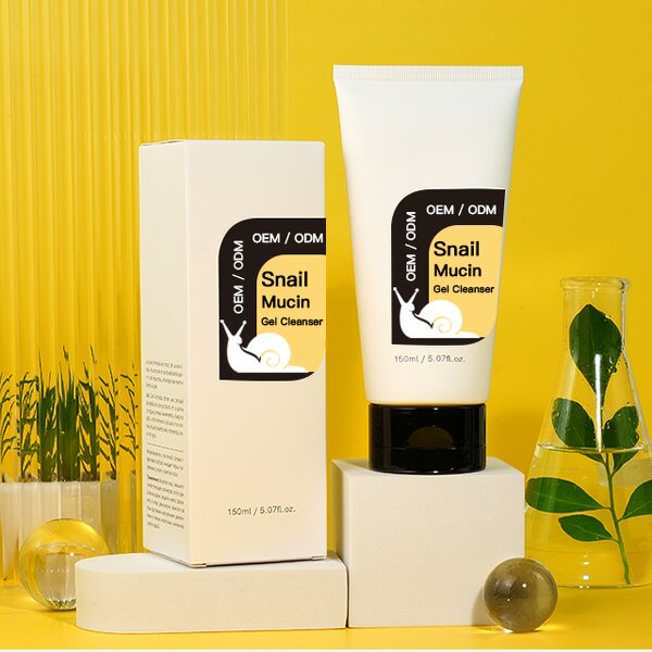 Snail Mucin Gel Cleanser - Manufacturer - Hot Selling Private Label Korean Hydrating Smoothing Wash