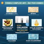 Men's Collagen Face Cream - Factory - OEM Organic Anti Aging Firming Lighten Fine Lines Hydrating