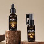 Castor Oil Hair Spray - Manufacturer - Organic Ginger Biotin Hair Growth Serum for Men & Women