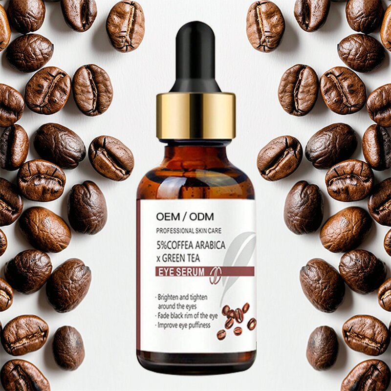 Caffeine Eye Serum - Manufacturer - Private Label Hydrating Firming Age Defying Dark Circles Puffiness