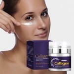 Collagen Face Cream - Factory - Private Label Moisturizing Firming Anti Wrinkles Tightening Face Cream