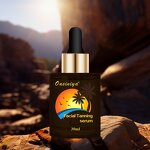 Organic Self Tanning Drops - Manufacturer - Private Label Dark Bronze No Sunshine Face Body Oil