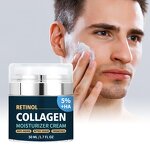 Men's Collagen Face Cream - Factory - OEM Organic Anti Aging Firming Lighten Fine Lines Hydrating