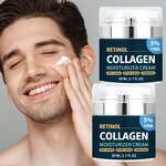 Men's Collagen Face Cream - Factory - OEM Organic Anti Aging Firming Lighten Fine Lines Hydrating