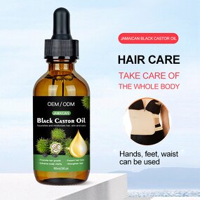 Black Castor Oil - Manufacturer - Private Label Nourishes Prevents Breakage Eyelash Hair Growth Oil