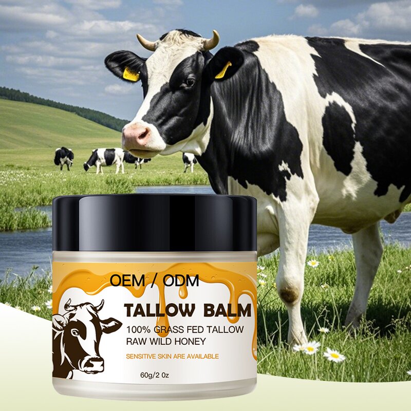 Honey Beef Tallow Cream - Manufacturer - Wholesale Tallow Balm Moisturize Pore Friendly Face Body Cream