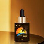 Organic Self Tanning Drops - Manufacturer - Private Label Dark Bronze No Sunshine Face Body Oil