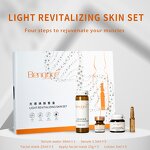 Vitamin C Turmeric Serum Set - Factory - Hydrating Niacinamide Face Whitening Skin Care Set