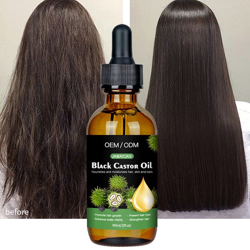 Black Castor Regrowth Oil - Manufacturer - Top Selling Organic Vegan Scalp Nourishing OEM/ODM Serum