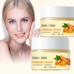 Turmeric Face Cream - Manufacturer - Wholesale Dark Spot Anti-Acne Brightening Whitening Dark Skin Cream