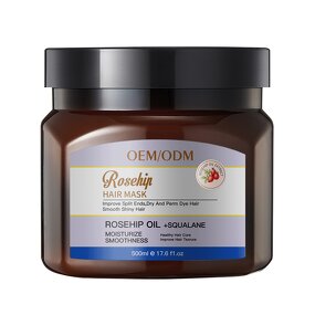 Rosehip Hair Mask - Manufacturer - Custom Repair Damaged Hair Collagen Soft Smoothing Nourishing