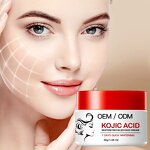 Kojic Acid Whitening Cream - Manufacturer - OEM/ODM Brightening Rejuvenating Reduce Melanin Face Cream