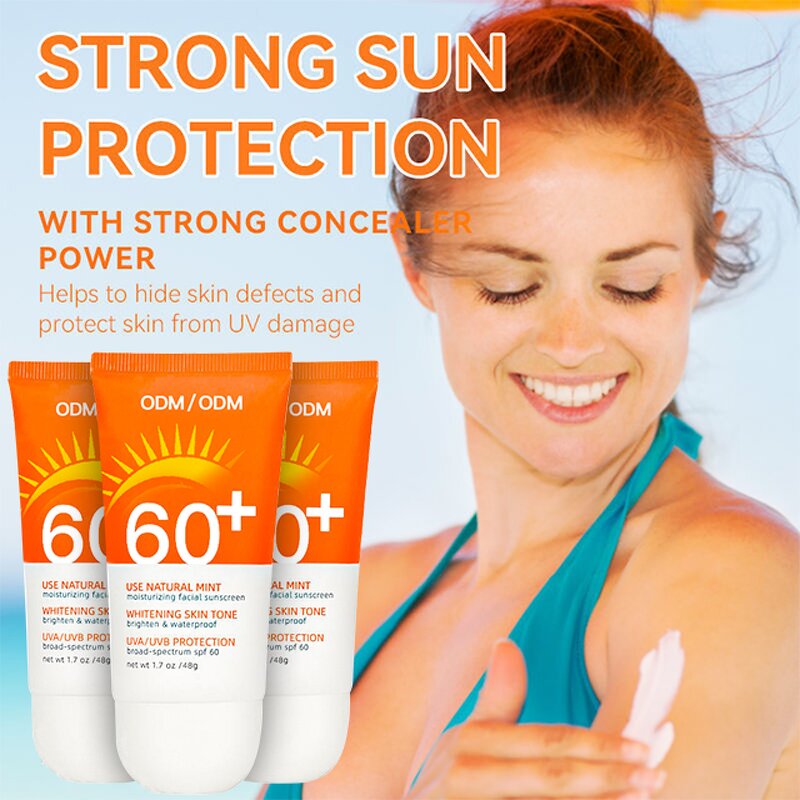 Lightweight Sunscreen Cream - Manufacturer - OEM Wholesale SPF60 PA++++ UVA UVB High Protection