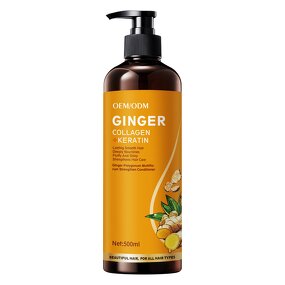 Ginger Vegan Conditioner - Manufacturer - Private Label Organic Collagen Anti-Hair Loss Nourishing
