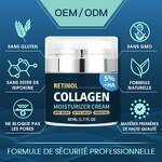 Men's Collagen Face Cream - Factory - OEM Organic Anti Aging Firming Lighten Fine Lines Hydrating