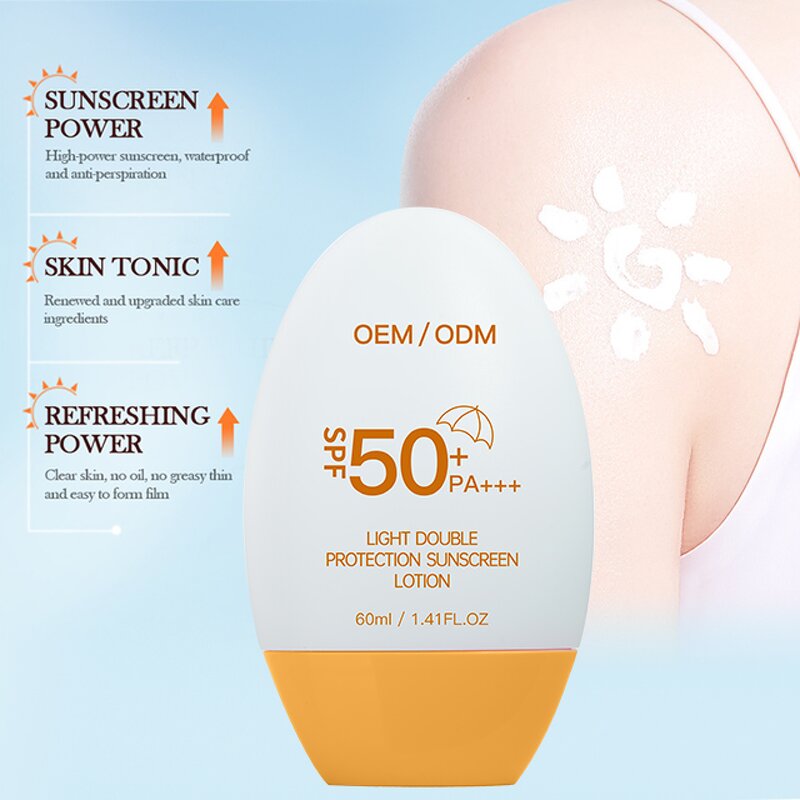Korean Sunscreen Cream - Manufacturer - OEM SPF50 Anti UV Sunblock Face Care Sun Screen Cream
