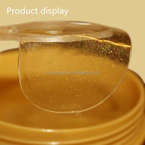 24K Gold Eye Gel Pads - Factory - Custom Logo Hot Sale Anti Aging Moisture Crystal Collagen Eye Mask