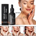 Glitter Tanning Drops - Factory - Private Label Moisturizing Sunless Quick Tanning Skincare Oil Lotion