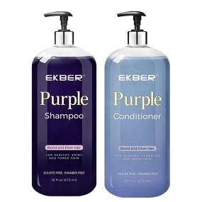 Purple Shampoo Conditioner - Factory - Private Label Organic Color Protection Blonde Hair Care Set Wholesale