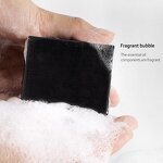 Bamboo Charcoal Soap - Manufacturer - 100% Organic Black Mud Deep Purifying Peel Off Facial Charcoal Soap