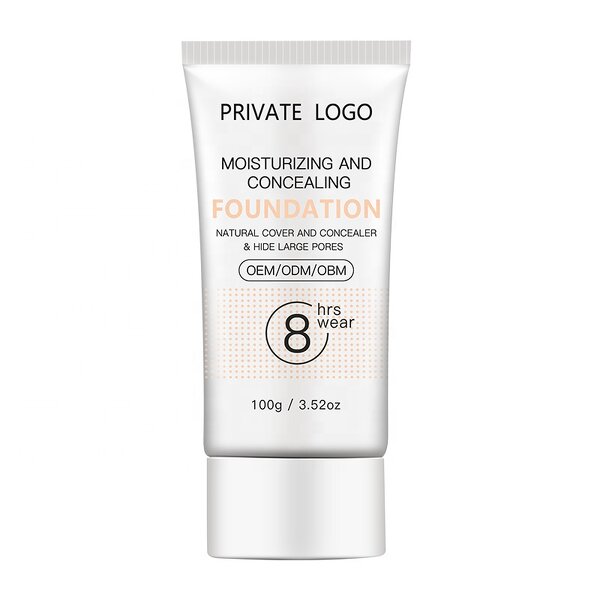 Liquid Foundation - Factory - Custom Logo OEM/ODM Organic Moisturizing Long Lasting Easy to Apply Makeup Foundation