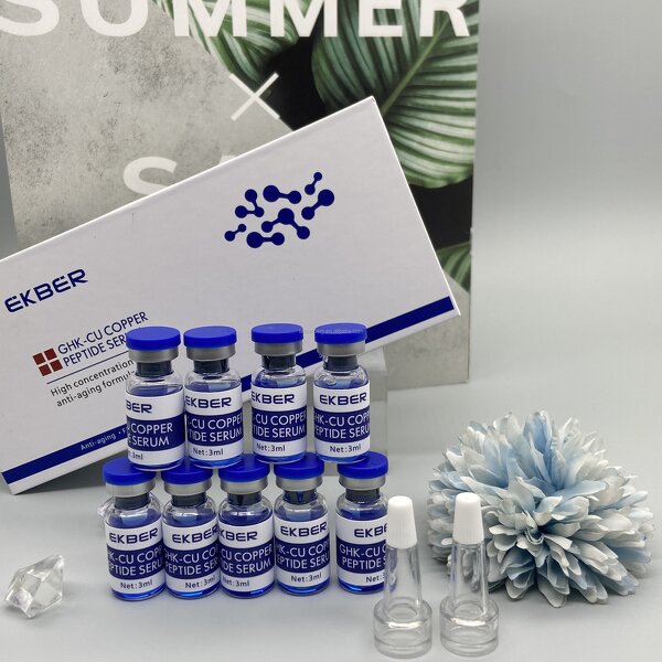 Copper Peptide Serum - Manufacturer - Wholesale 5% GHK-Cu 3ml Lightening Firming Anti-Wrinkle Anti-Aging Serum