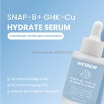Peptide Anti-aging Serum - Manufacturer - EKBER Private Label Snap8 GHKcu Brightening Firming Repair Face Serum