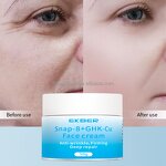 Blue Copper Peptide Face Cream - Manufacturer - EKBER Custom Logo GHK-Cu Snap-8 Anti-Wrinkle Repair Brightening