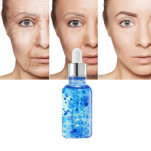 Blue Copper Peptide Serum - Manufacturer - EKBER Supplier Reduce Redness Fine Lines Sensitive Skin Face Serum