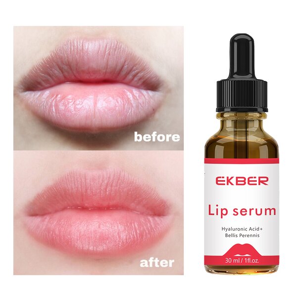 Vitamin E Lip Oil - Manufacturer - EKBER Wholesale 100% Shea Butter Non Greasy Lip Plumping Lightening Serum