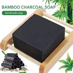 Bamboo Charcoal Soap - Manufacturer - Hot Selling Herbal Anti-Acne Vegan Organic Natural Whitening Handmade Soap