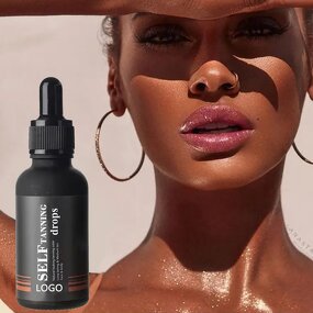 Sunscreen Tanning Drops - Factory - Private Label Sunless Natural Black Skin Self Tan Body Care Oil