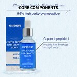 Copper Peptide Hair Serum - Factory - Custom Logo Organic 5% AHK-Cu Biotin Anti Hair Loss Growth Serum